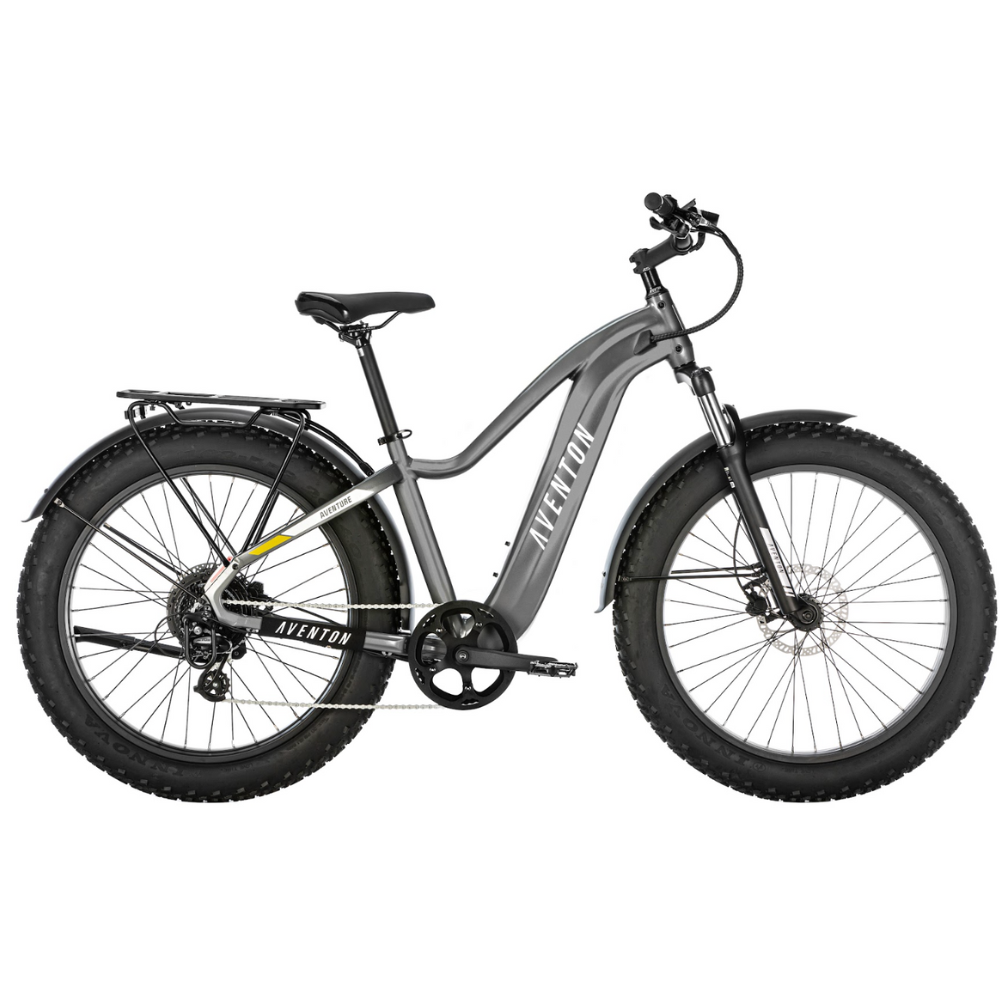 Aventon Aventure.2 Step Over Slate Grey eBike - Large Size