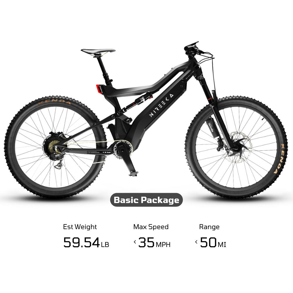 Nireeka Revenant 1000 Black 21" | Basic Package + | ETA September | #1-622