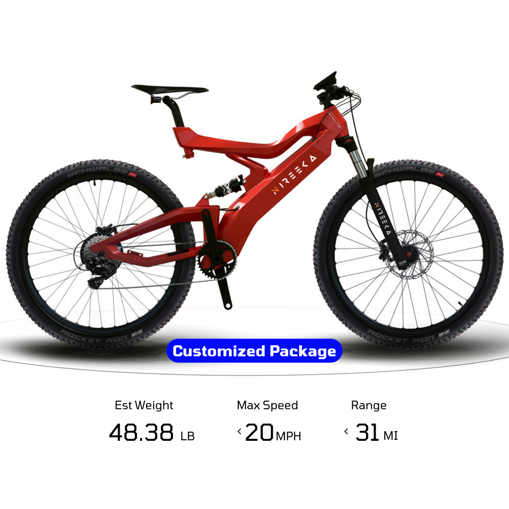 Nireeka Homie 500 | Red 17" | Custom Package | In Stock