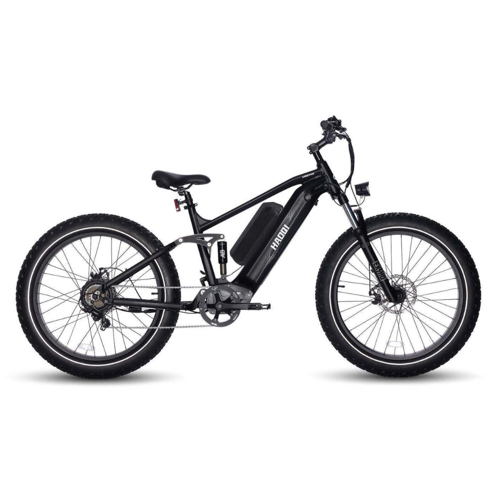 HAOQI Cheetah Full Suspension Electric Bike - 2 Battery Version