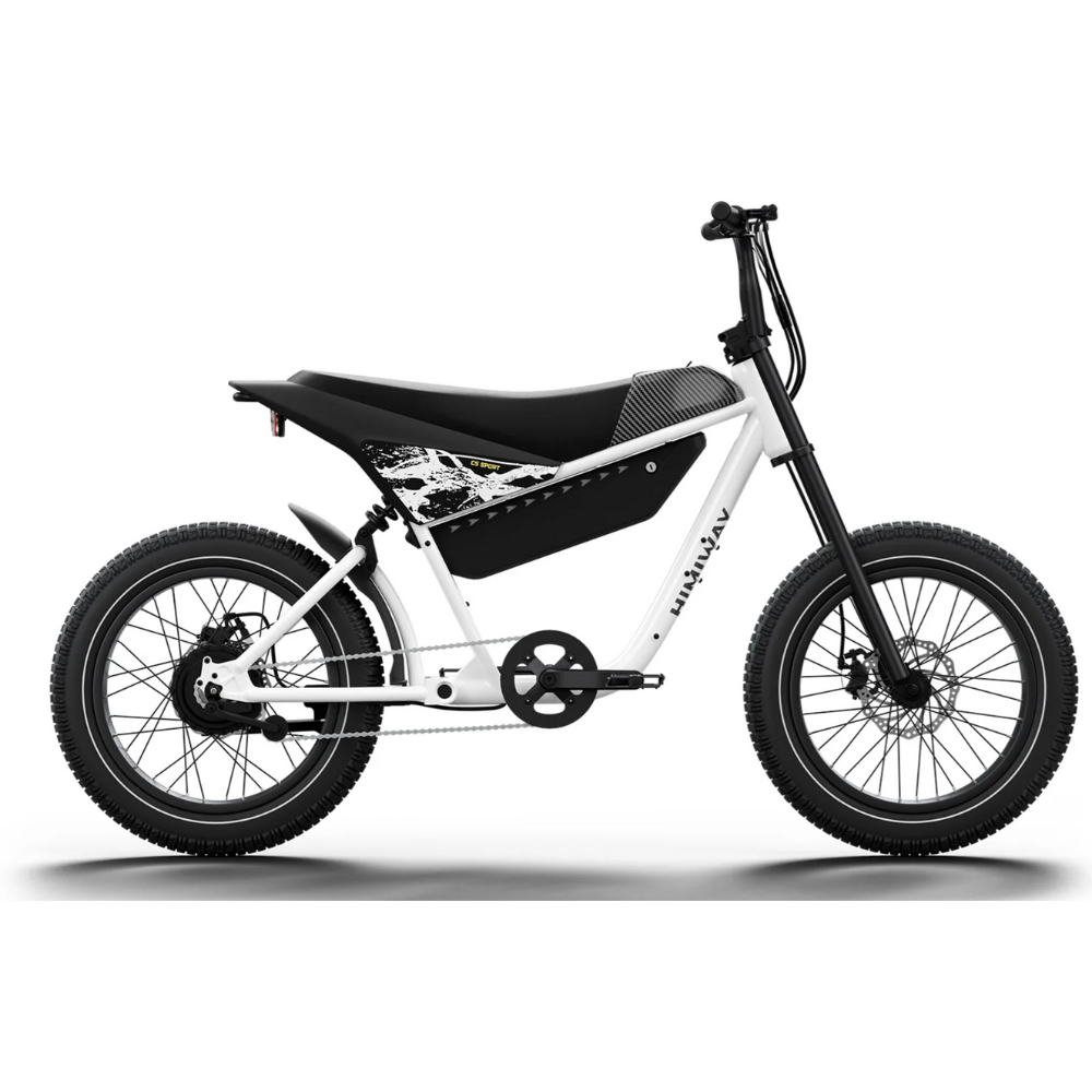 Himiway C5 Sport White eBike – HyperRides Himiway C5 Sport White eBike – HyperRides