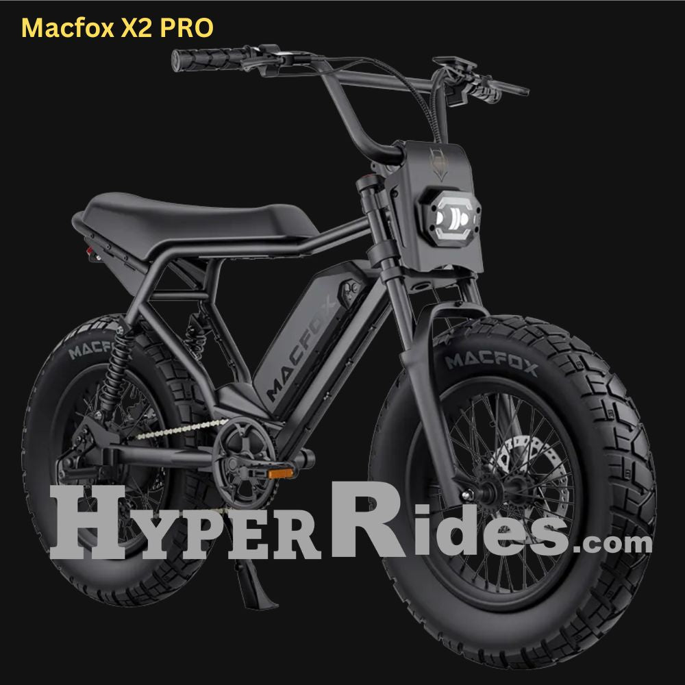 Macfox X2 PRO Full Suspension 1000W Electric Bike
