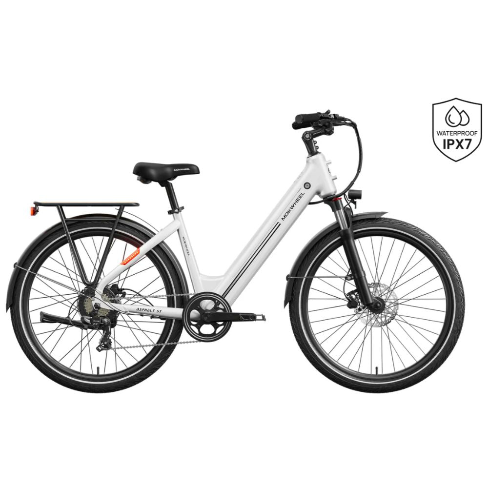 mountainbike asphalt Mokwheel Step-Through City Commuter eBike – HyperRides Gear:Fixed gear Biberach: Fahrrad reparieren einfach The Asphalt ST is fitness-goggles