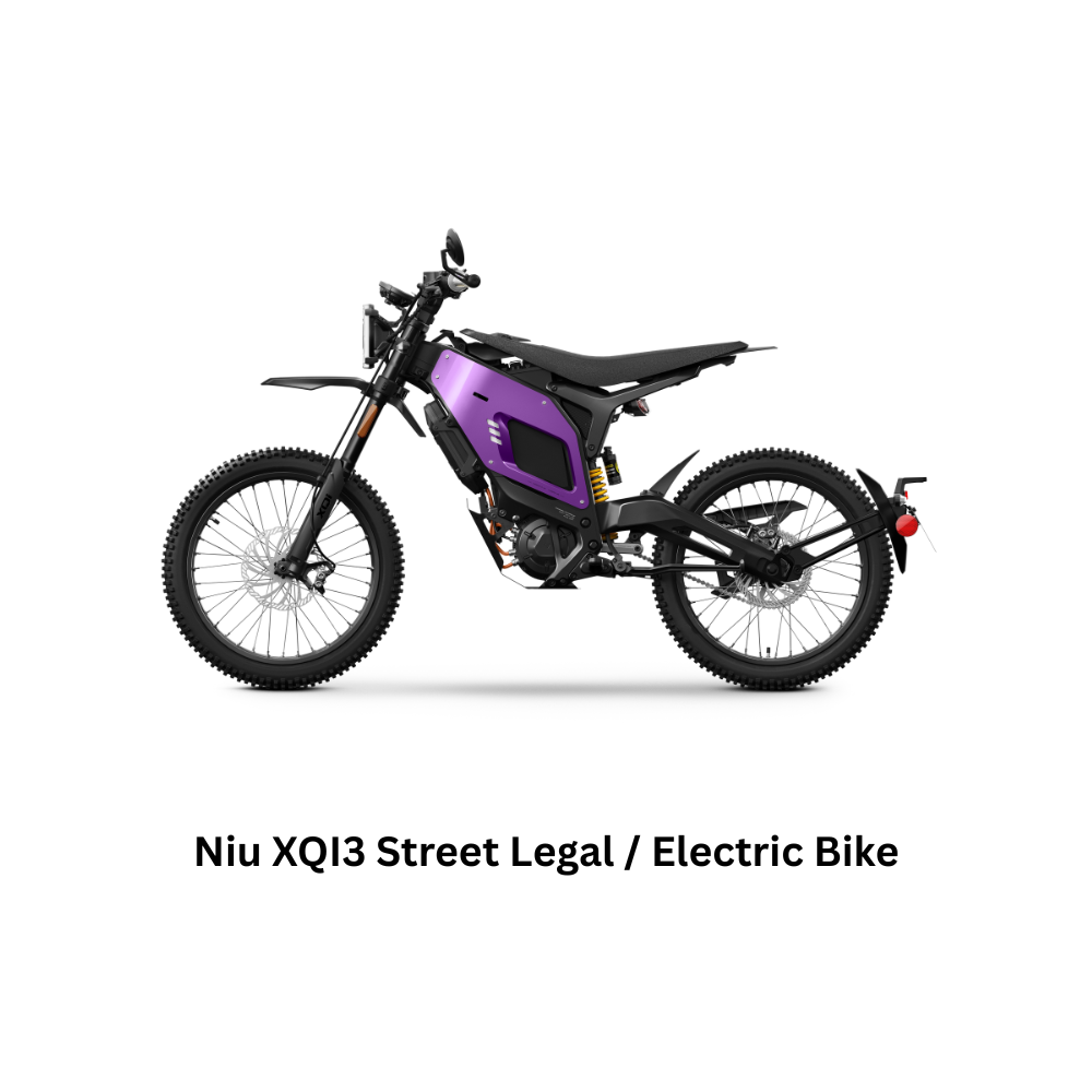 Niu Xqi3 Electric Dirt Bike / Moped Street Legal