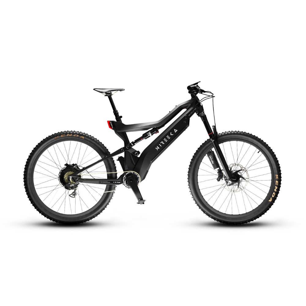 Nireeka Revenant 1000 Black 19" | Basic Package +Remote Lock Air Fork | In Stock #7/8-619