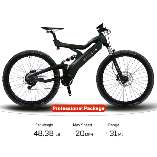 Nireeka Homie 500 | Matte Black 17" | Professional Package | In Stock