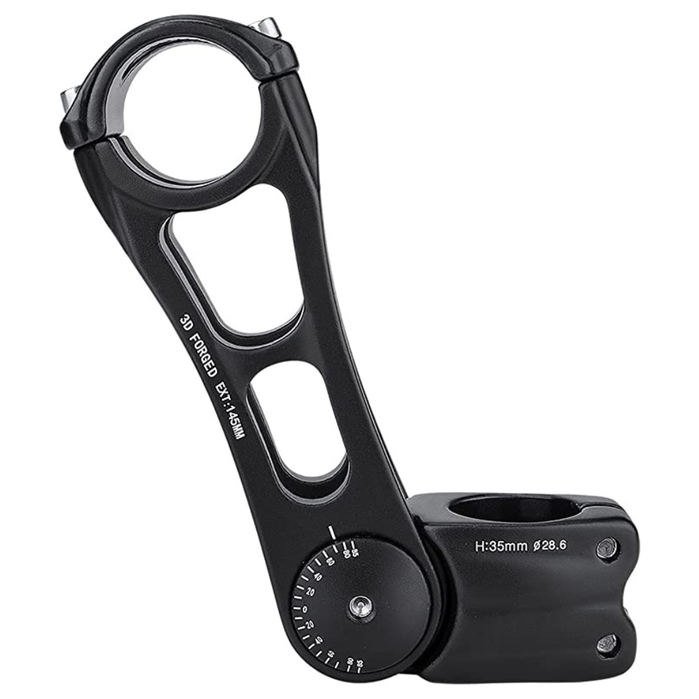 Bicycle Stem Adjustable Riser Bar - Est. 5.7"