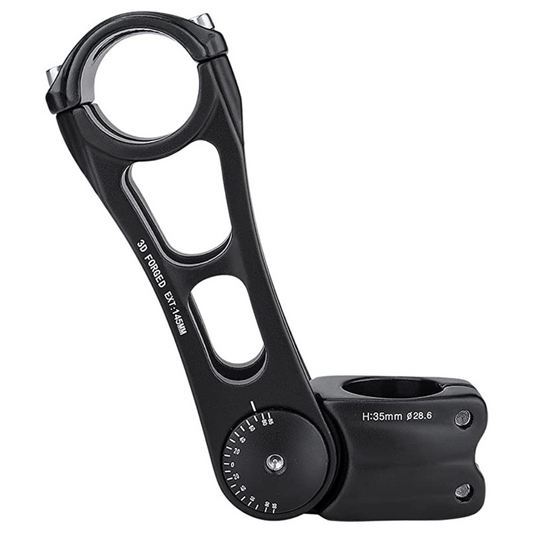 Bicycle Stem Adjustable Riser Bar - Est. 5.7"