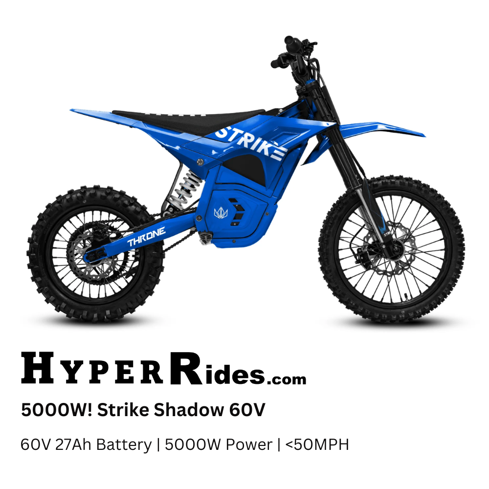 Strike Shadow SX 60V by Throne Cycles (BOGO Free Ship)