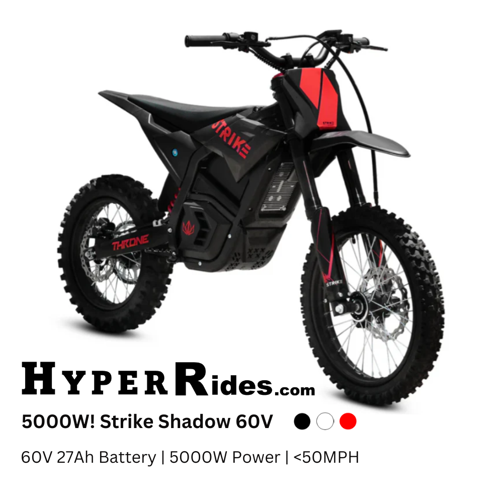 Strike Shadow SX 60V by Throne Cycles (BOGO Free Ship)