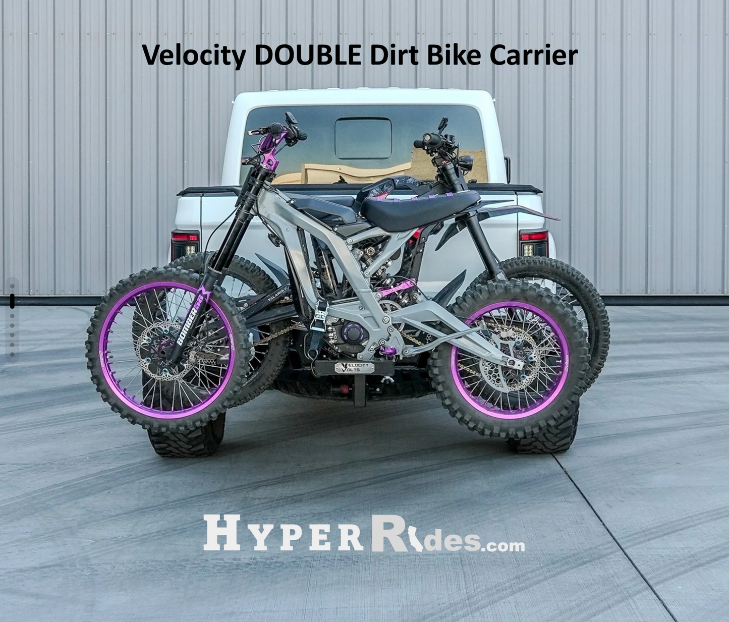 Velocity Volts Bike DOUBLE Carrier For E-Moto | Surron Bike Carrier