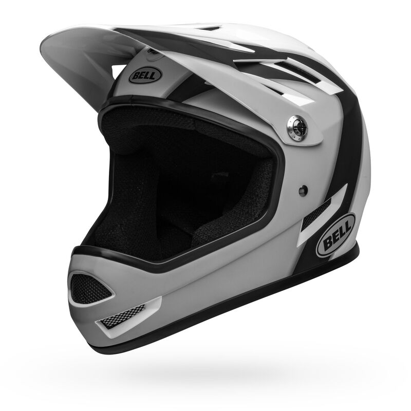 Bell Sanction Matte Black/White Helmet - Medium
