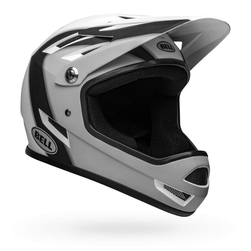 Bell Sanction Matte Black/White Helmet - Medium