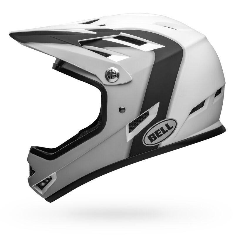 Bell Sanction Matte Black/White Helmet - Medium