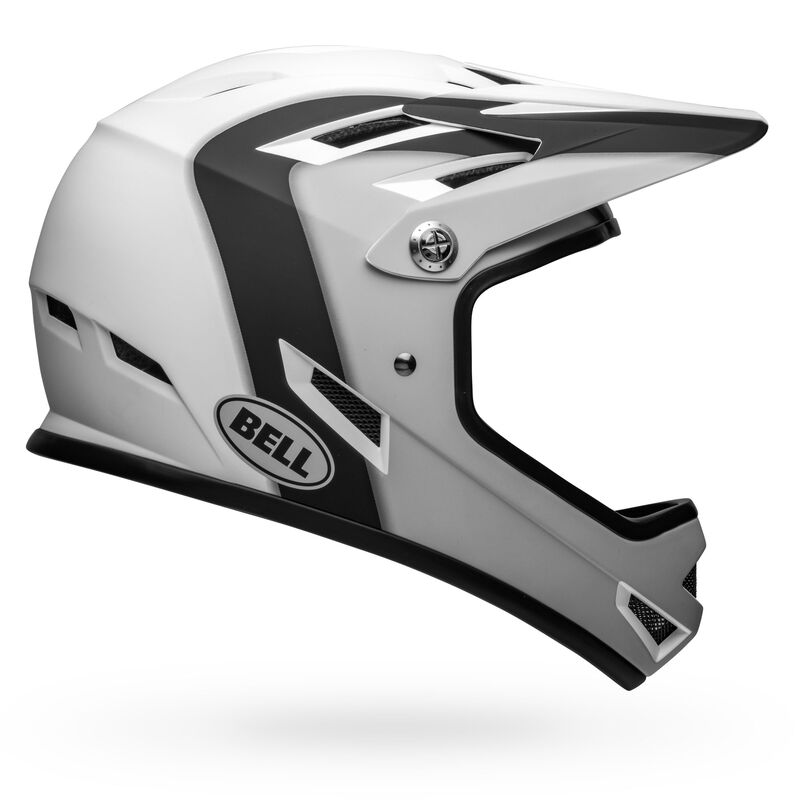 Bell Sanction Matte Black/White Helmet - Medium