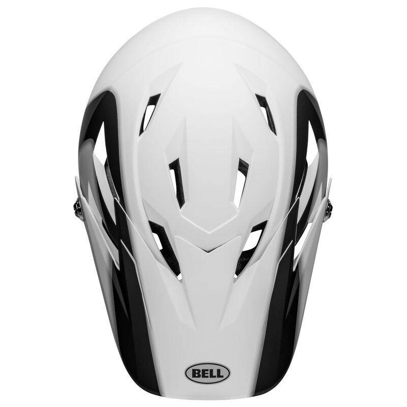 Bell Sanction Matte Black/White Helmet - Medium