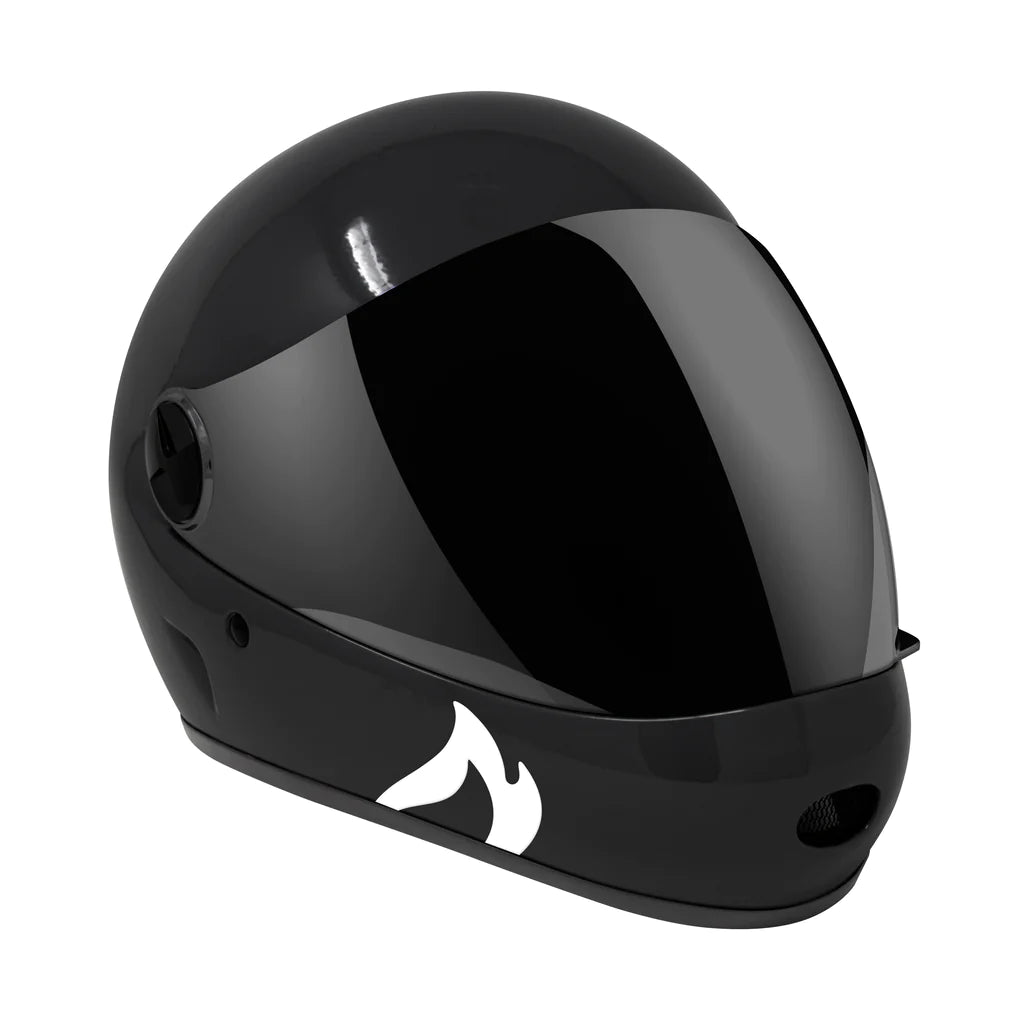 Predator Helmet DH6 XG Air Gloss Black Clear Lense HyperRides