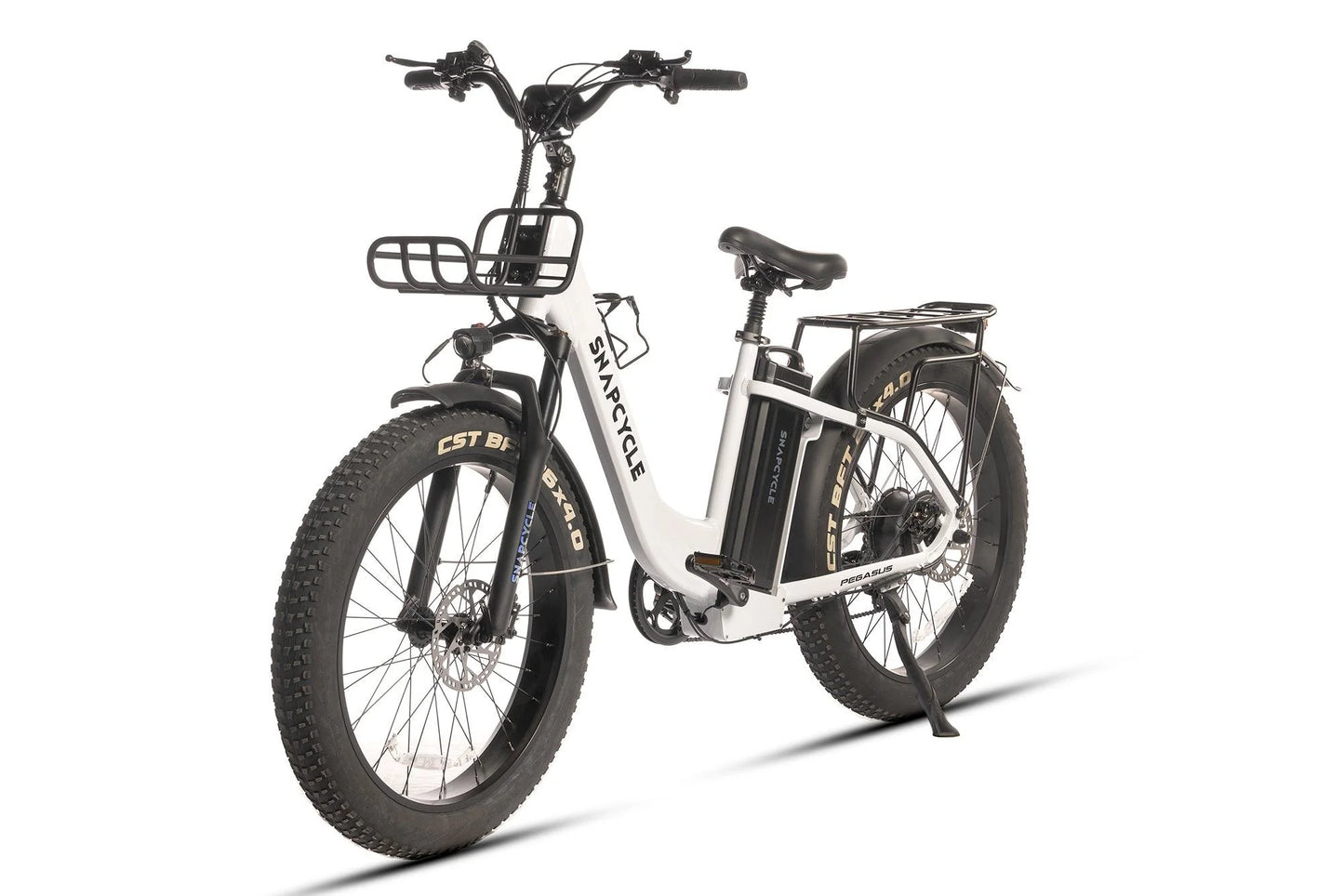 Snapcycle Pegasus White eBike