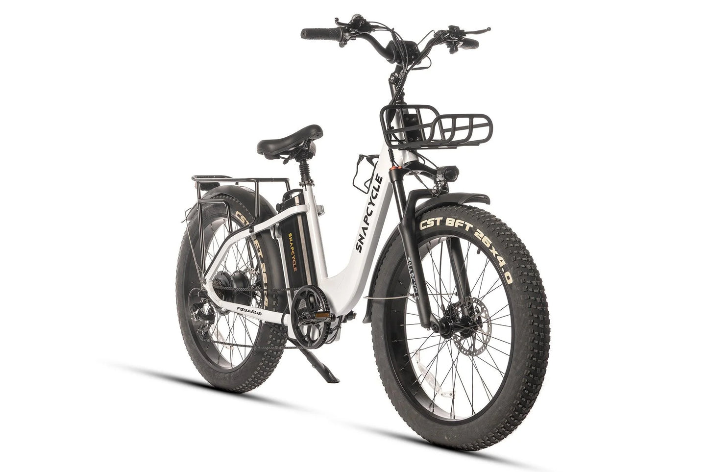 Snapcycle Pegasus White eBike