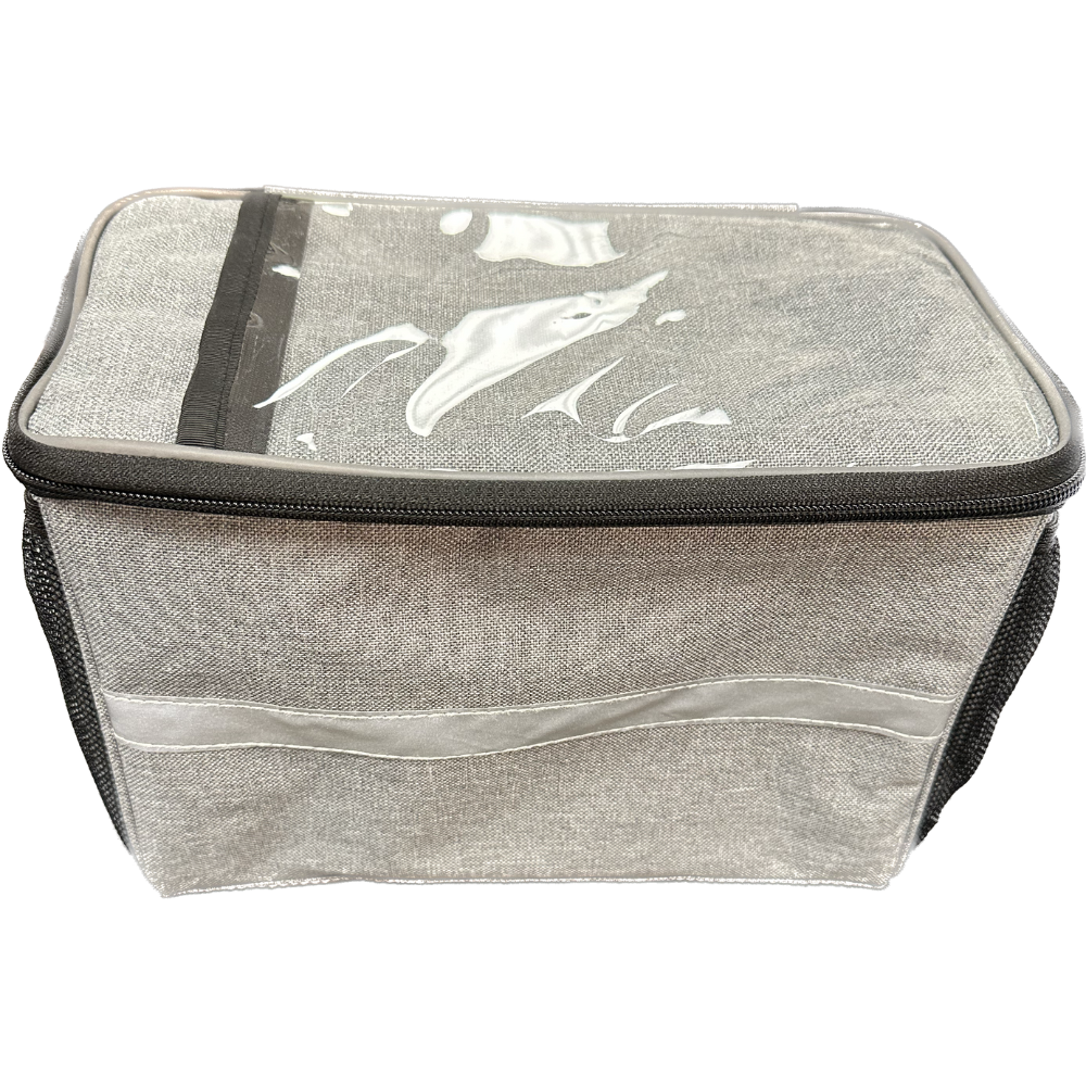 Grey Bike Bag