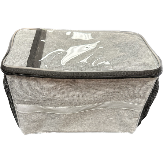 Grey Bike Bag