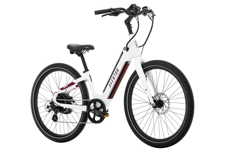 Aventon Pace 500.3 Step Through Ghost White eBike - Large Size