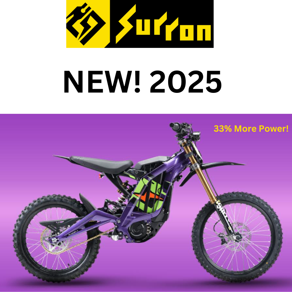 2025 SurRon Light Bee X 8kW Gold Fork