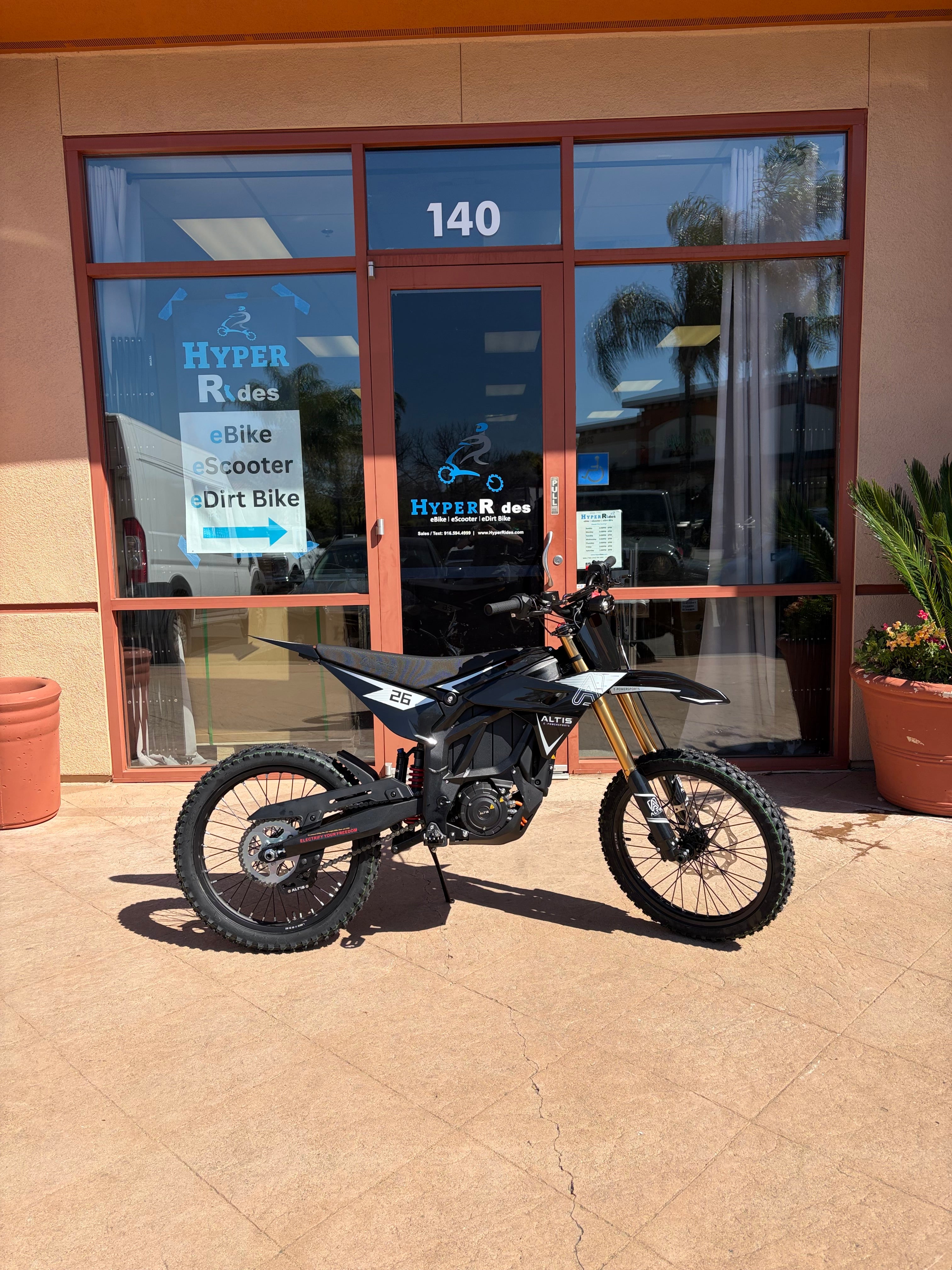 Altis Sigma 2026 Electric Dirt Bike 98V 25kW – HyperRides