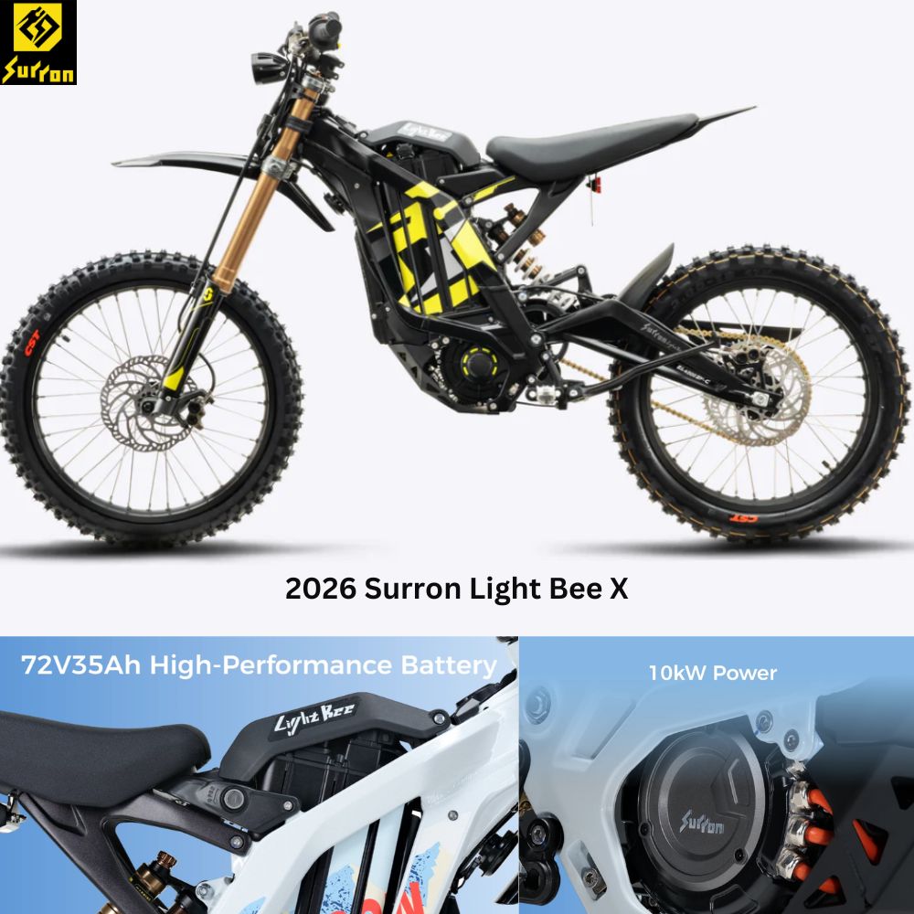2026 Surron Light Bee X 10kW eBike (USA VIN)