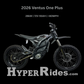2026 Ventus One+ (PLUS) | 28kw Electric Dirt Bike