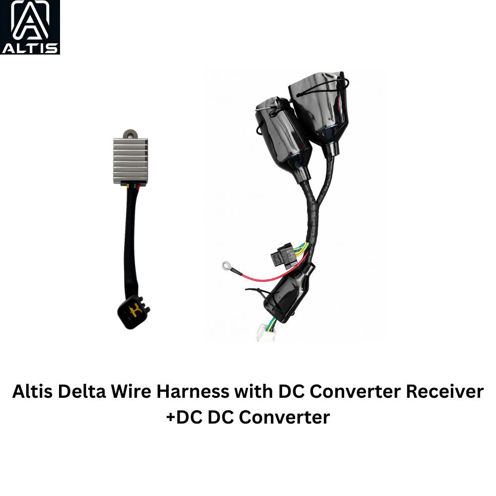 Altis Delta Wire Harness +DC DC Converter Receiver Plug