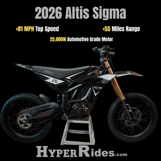 Altis Sigma 2026 Electric Dirt Bike 98V 25kW