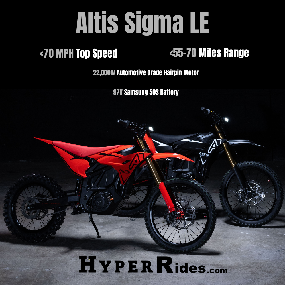 Altis Sigma Electric Dirt Bike MX 19" / 16"