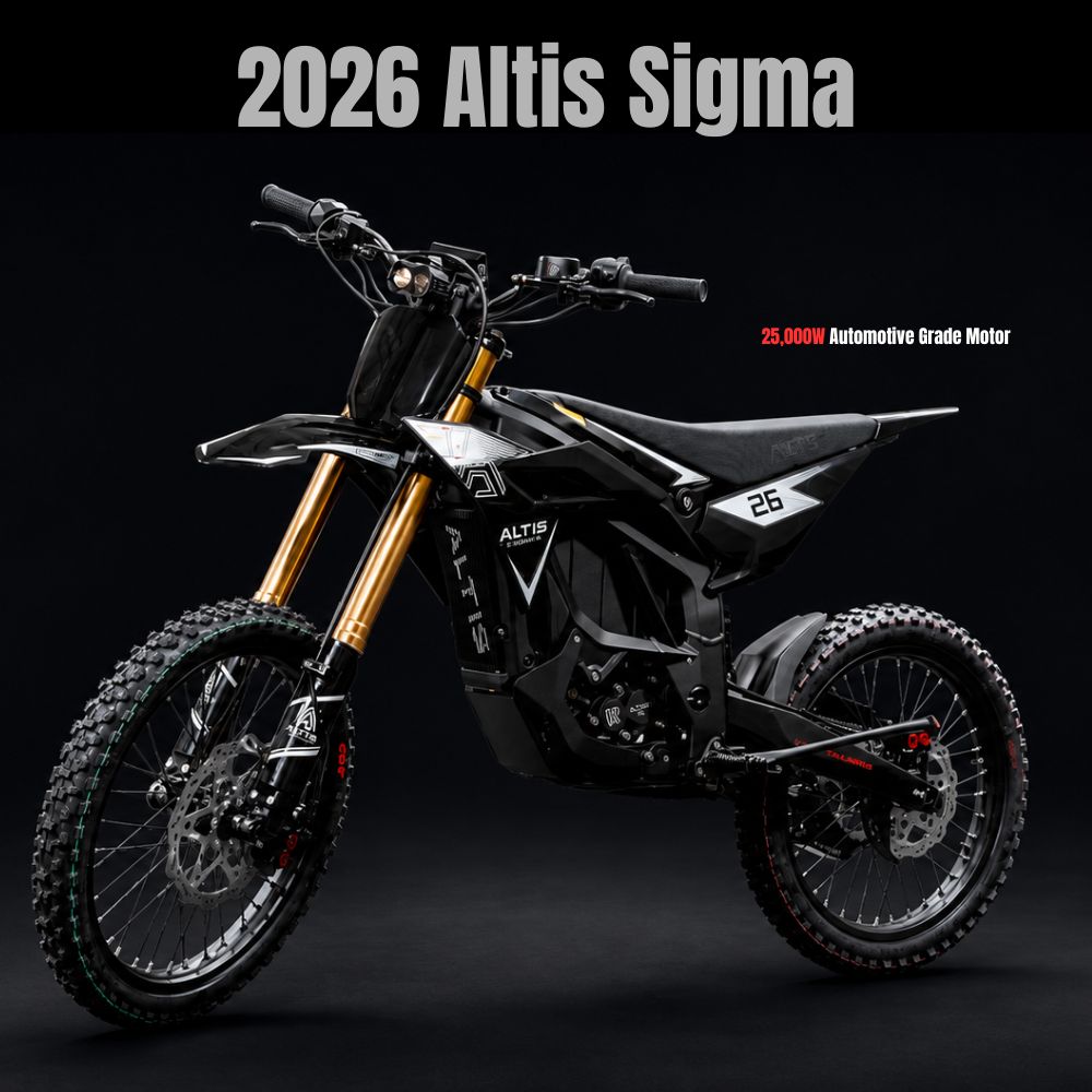 Altis Sigma 2026 Electric Dirt Bike 98V 25kW