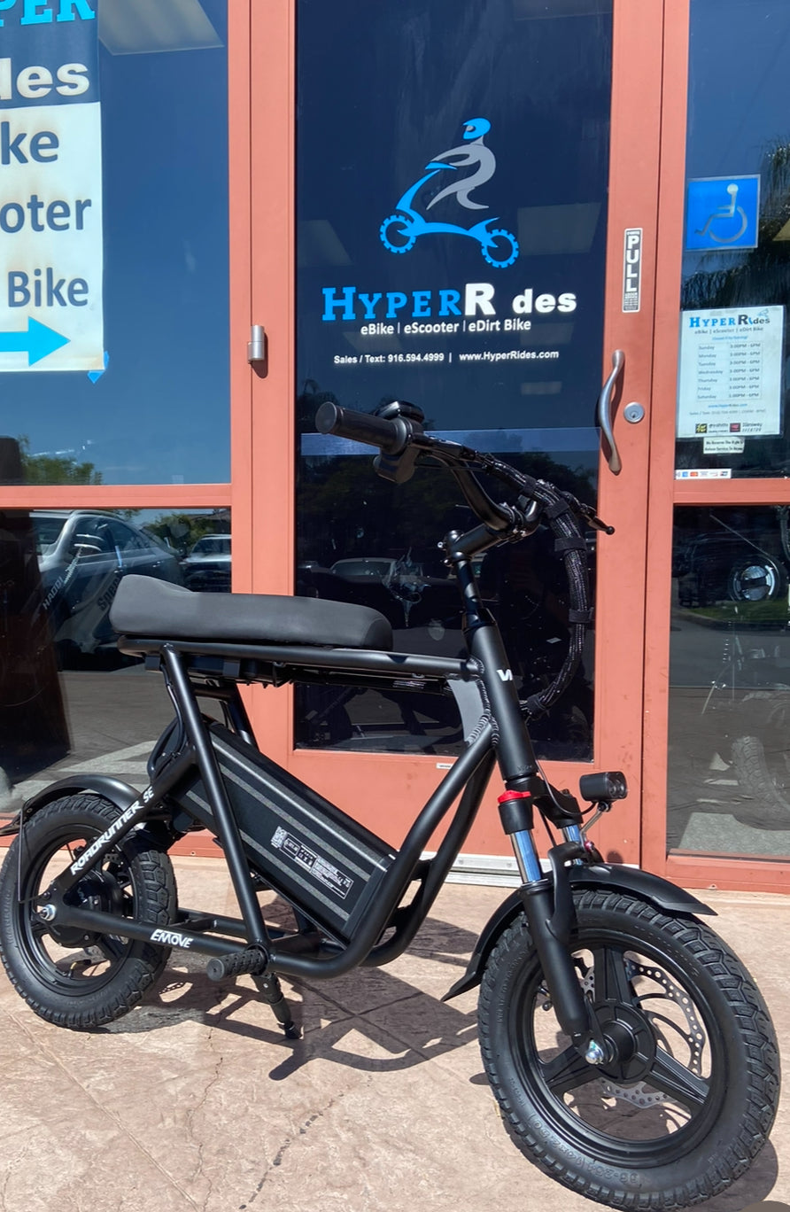 EMOVE RoadRunner SE Ultra Light-Weight Seated Electric Scooter Bike