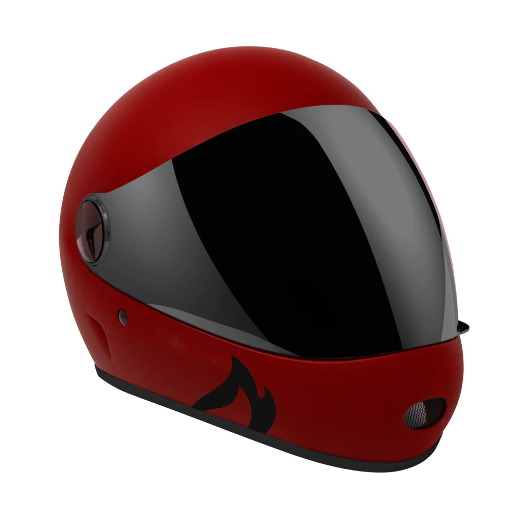 Predator Helmet - DH6-Xe Matte Red