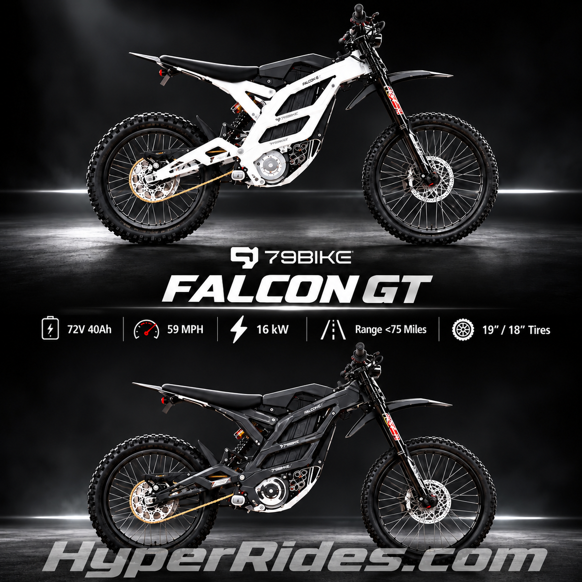 79Bike Falcon GT | 16kW eDirt Bike