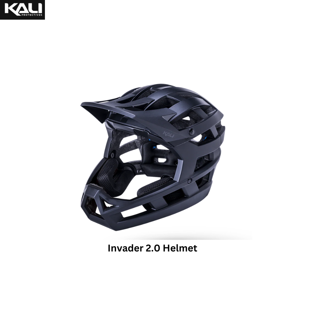 Kali Protectives Invader 2.0 Matte Black Helmet