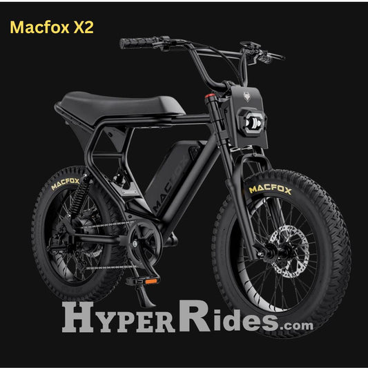 Macfox X2 Full Suspension 1000W Electric Bike