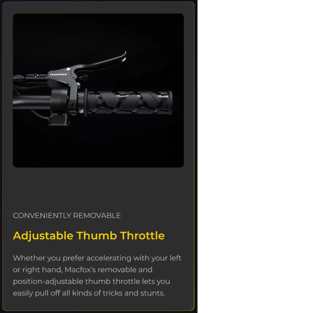 Macfox X2 Full Suspension 1000W Electric Bike