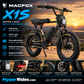 Macfox X1S Electric Bike (Ultra Light 65lbs!)