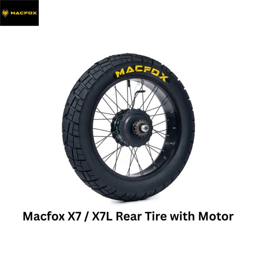 Macfox X7 / X7L Rear Tire with Motor