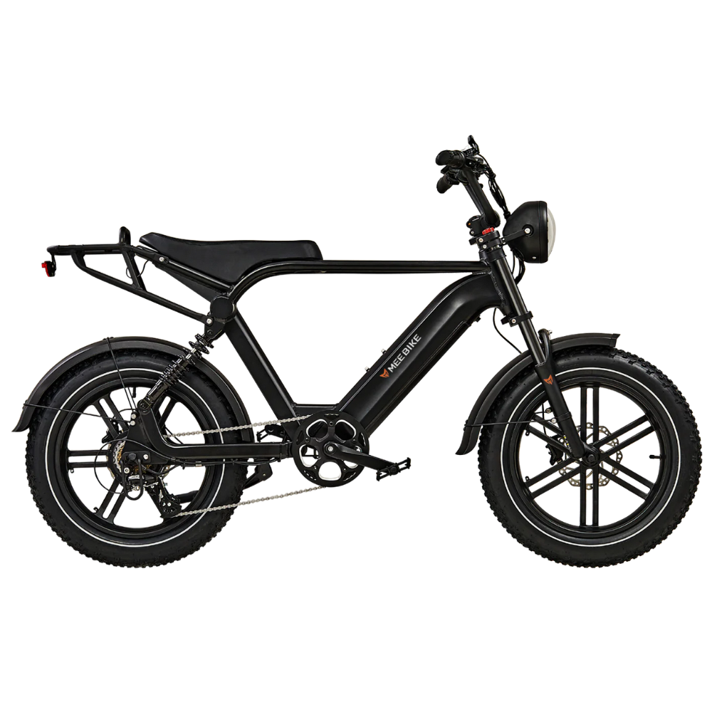 Meebike Gallop Step Over Black eBike