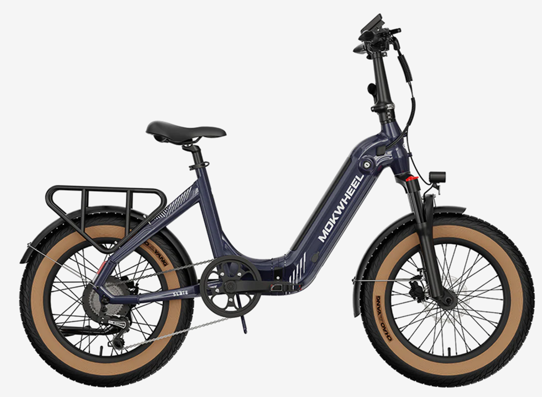 Mokwheel Slate Foldable eBike (Denim)