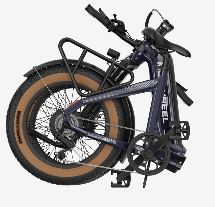 Mokwheel Slate Foldable eBike (Denim)