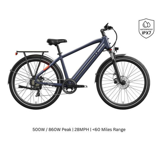 Mokwheel Asphalt Step Over Commuter eBike