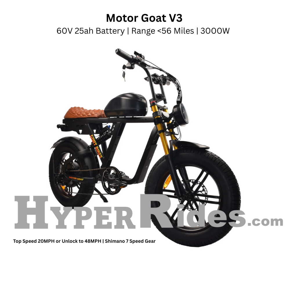 Motor Goat V3 EBike 48MPH 3000W