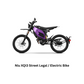 Niu Xqi3 Electric Dirt Bike / Moped Street Legal