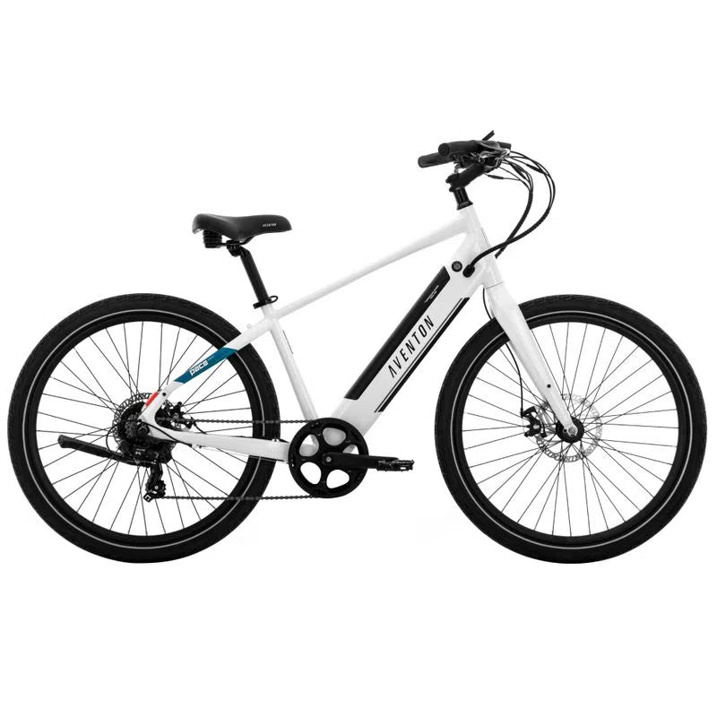 Aventon Pace 350.3 Step Over Ghost White eBike - Regular Size *Exclusive Local Model!