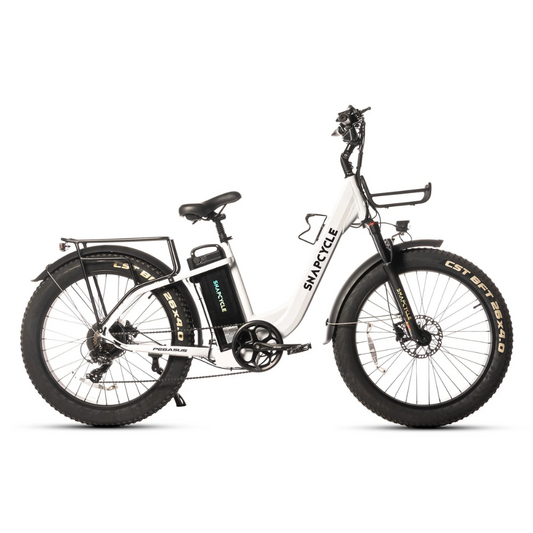 Snapcycle Pegasus White eBike